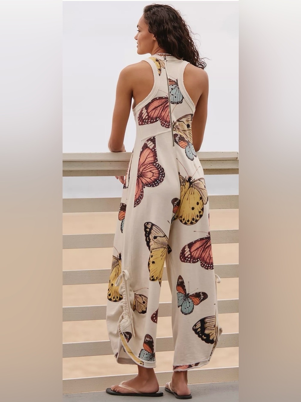 Anthropologie Rare Daily Practice Plattsburgh Sleeveless Jumpsuit - Picture 2 of 13